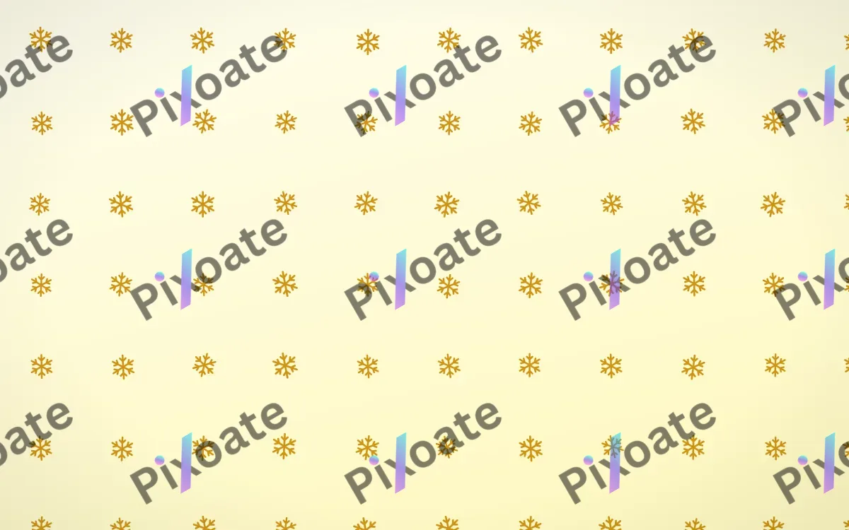 Butter Snowflakes — light brown, gold and white weather background