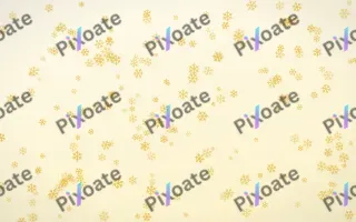 Buttercream Snowflakes Dense — light gold, yellow and white weather background