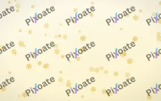 Buttercream Snowflakes II — light gold, yellow and white weather background, variation II