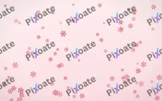 Cherry Soda Snowflakes — light red and white weather background
