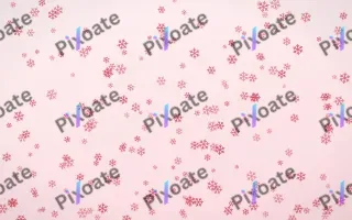 Cherry Soda Snowflakes Dense — light red and white weather background