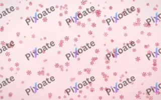 Cherry Soda Snowflakes Dense III — light red and white weather background, variation III