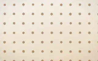 Cocoa Snowflakes — light brown, orange and white weather background