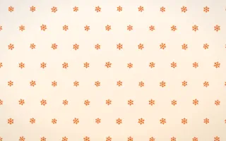 Coral Snowflakes — light orange and white weather background