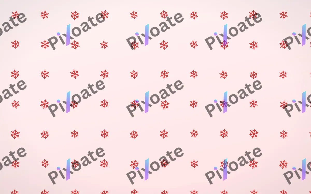 Crimson Snowflakes — light red and white weather background