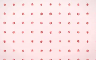 Crimson Snowflakes — light red and white weather background