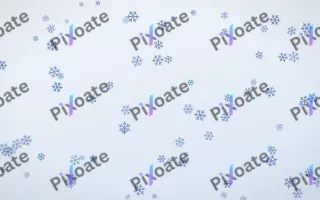 Denim Day Snowflakes II — light blue and white weather background, variation II