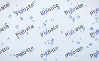 Denim Day Snowflakes III — light blue and white weather background, variation III