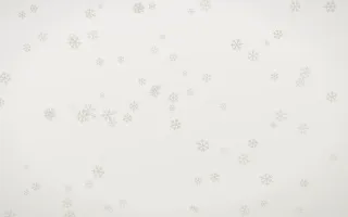 Fogline Snowflakes — light grey, orange and white weather background