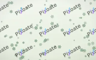 Forest Cream Snowflakes III — light green and white weather background, variation III