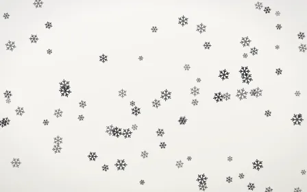 Inkline Snowflakes — light grey and white weather background