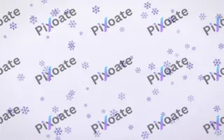 Lilac Frost Snowflakes — light blue and white weather background