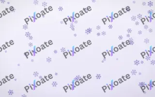 Lilac Frost Snowflakes III — light blue and white weather background, variation III