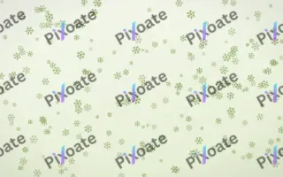 Matcha Latte Snowflakes Dense — light green and white weather background