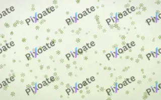 Matcha Latte Snowflakes Dense II — light green and white weather background, variation II