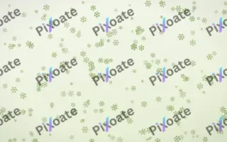 Matcha Latte Snowflakes Dense III — light green and white weather background, variation III