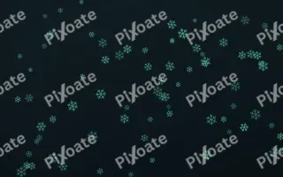 Midnight Garden Snowflakes III — dark green and black weather background, variation III