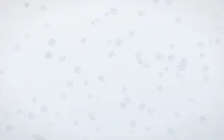 Mist Blue Snowflakes — light blue and white weather background