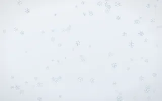 Mist Blue Snowflakes II — light blue and white weather background, variation II