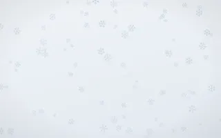 Mist Blue Snowflakes III — light blue and white weather background, variation III