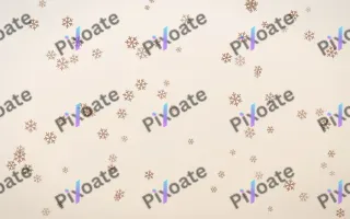Mocha Milk Snowflakes — light orange and white weather background
