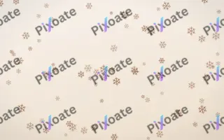 Mocha Milk Snowflakes II — light orange and white weather background, variation II