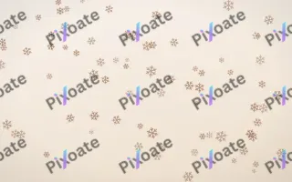 Mocha Milk Snowflakes III — light orange and white weather background, variation III