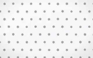 Mono Snowflakes — light grey and white weather background