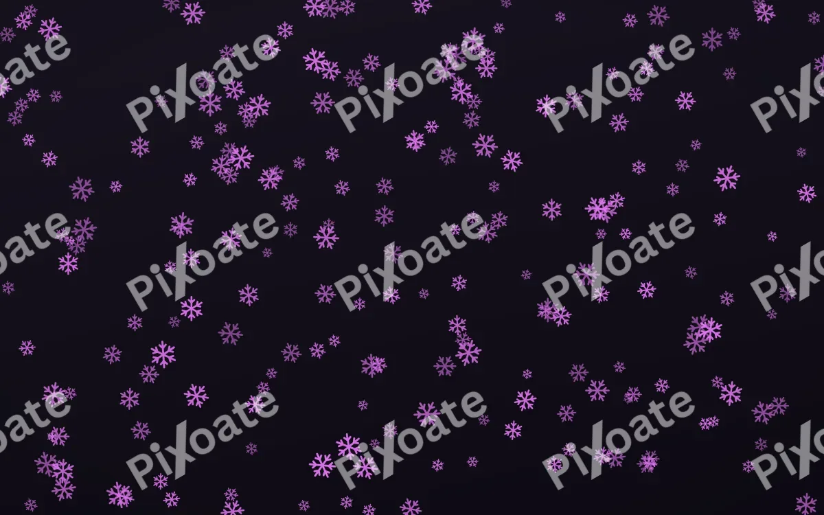 Neon Noir Snowflakes Dense — dark purple, teal and black weather background