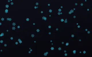 Neonline Snowflakes — dark teal, pink and black weather background