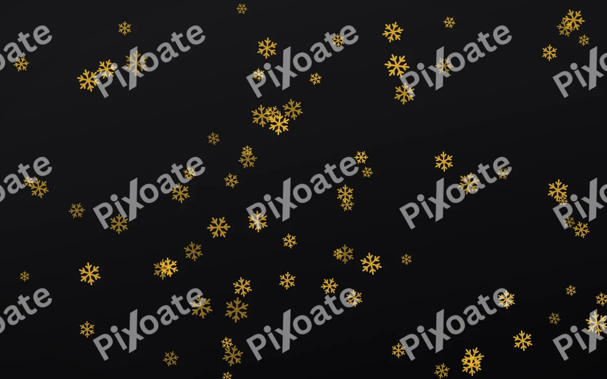 Noir Gold Snowflakes — dark gold, brown and black weather background