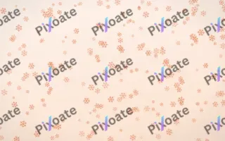 Peach Fuzz Snowflakes Dense II — light orange and white weather background, variation II