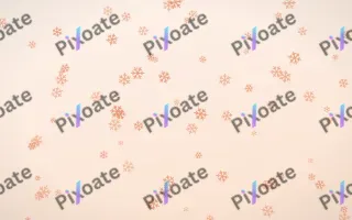 Peach Fuzz Snowflakes III — light orange and white weather background, variation III