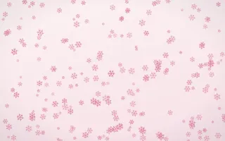 Rosewater Snowflakes Dense — light pink and white weather background