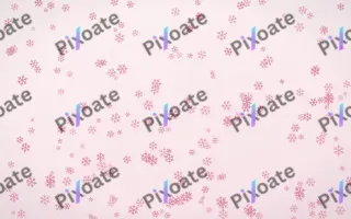 Rosewater Snowflakes Dense — light pink and white weather background