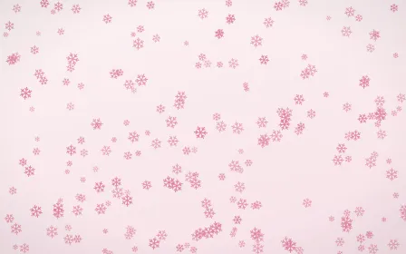 Rosewater Snowflakes Dense — light pink and white weather background