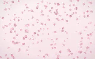 Rosewater Snowflakes Dense II — light pink and white weather background, variation II