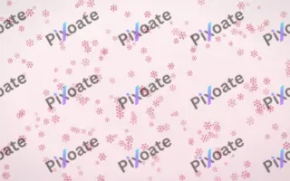 Rosewater Snowflakes Dense III — light pink and white weather background, variation III