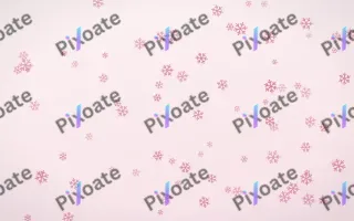 Rosewater Snowflakes III — light pink and white weather background, variation III