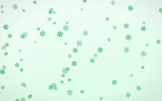 Sage Snowflakes — light green and white weather background