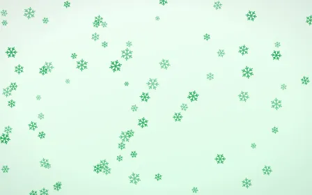Sage Snowflakes — light green and white weather background