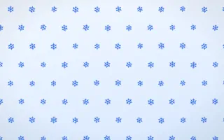 Sky Snowflakes — light blue and white weather background