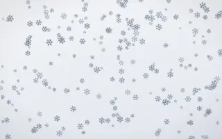 Slate Mist Snowflakes Dense — light blue and white weather background