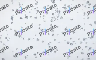 Slate Mist Snowflakes Dense — light blue and white weather background