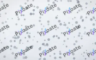 Slate Mist Snowflakes Dense II — light blue and white weather background, variation II