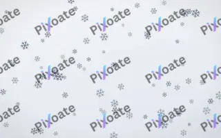Slate Mist Snowflakes III — light blue and white weather background, variation III