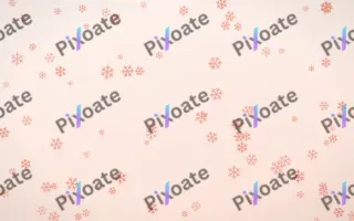 Sorbet Snowflakes II — light red, orange and white weather background, variation II