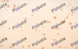 Sunset Pop Snowflakes — light orange and beige weather background
