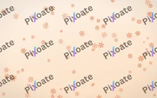 Sunset Pop Snowflakes III — light orange and beige weather background, variation III