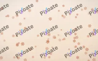 Terracotta Snowflakes III — light orange and beige weather background, variation III